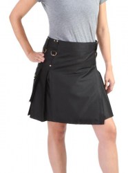 Women's Utility Cargo Kilt Skirt