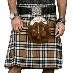 Kilt del tartán "Thomson Camel"
