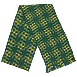 Sash en Tela de Tartán Irlandés